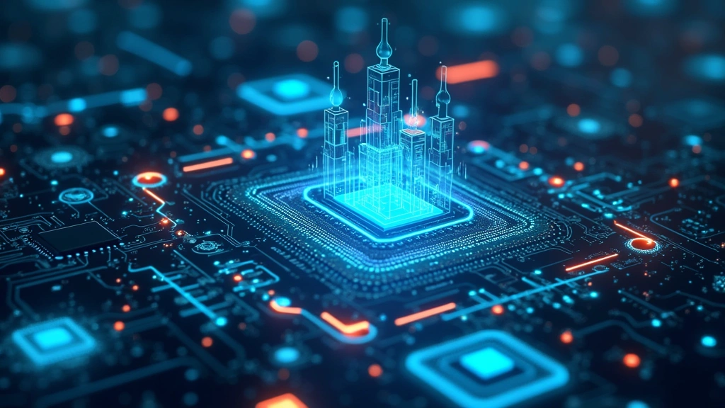 Advanced computing interface with holographic displays, quantum processors visible, exotic materials under examination, high-tech laboratory setting with cutting-edge technology equipment, futuristic research facility