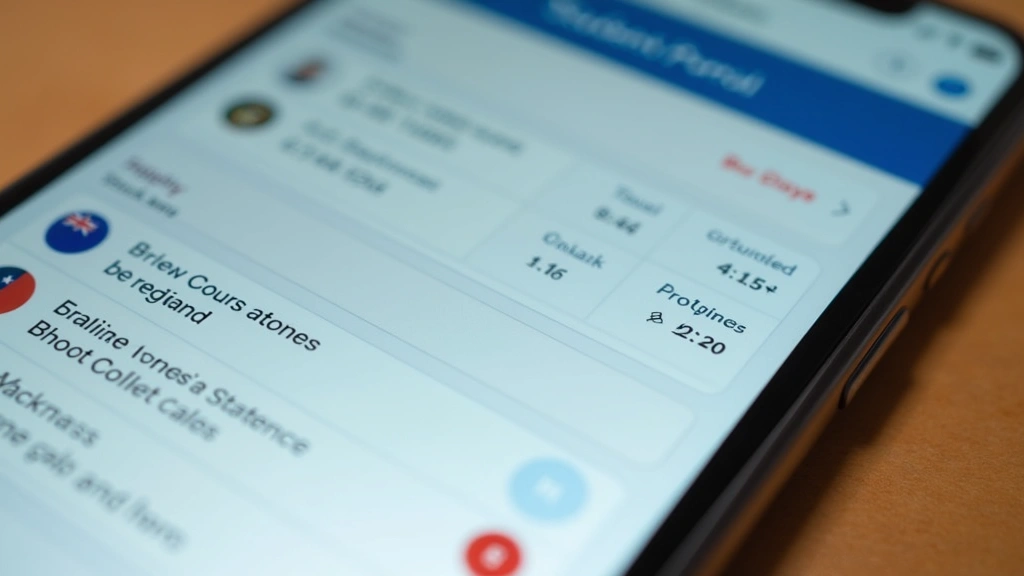 Close-up of smartphone displaying student portal dashboard with grade information, course schedule, and notification badges, modern minimalist design, shallow depth of field