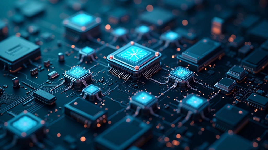 Futuristic modular technology ecosystem with interconnected nodes, standardized interfaces, and scalable components arranged in network formation with subtle lighting and modern tech aesthetic